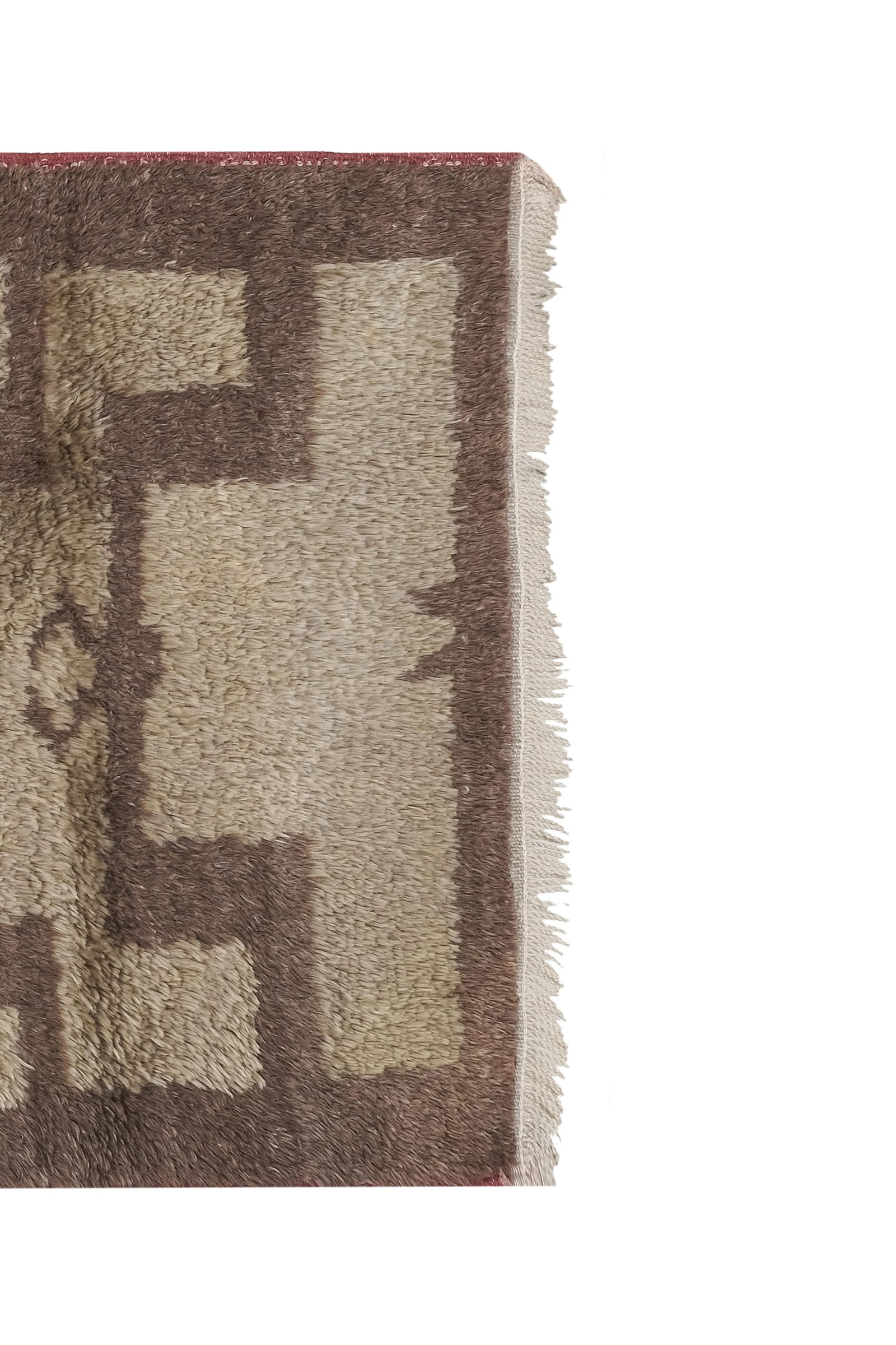 1970s Vintage Mohair Tulu Rug 2'11" X 5'10" - 4