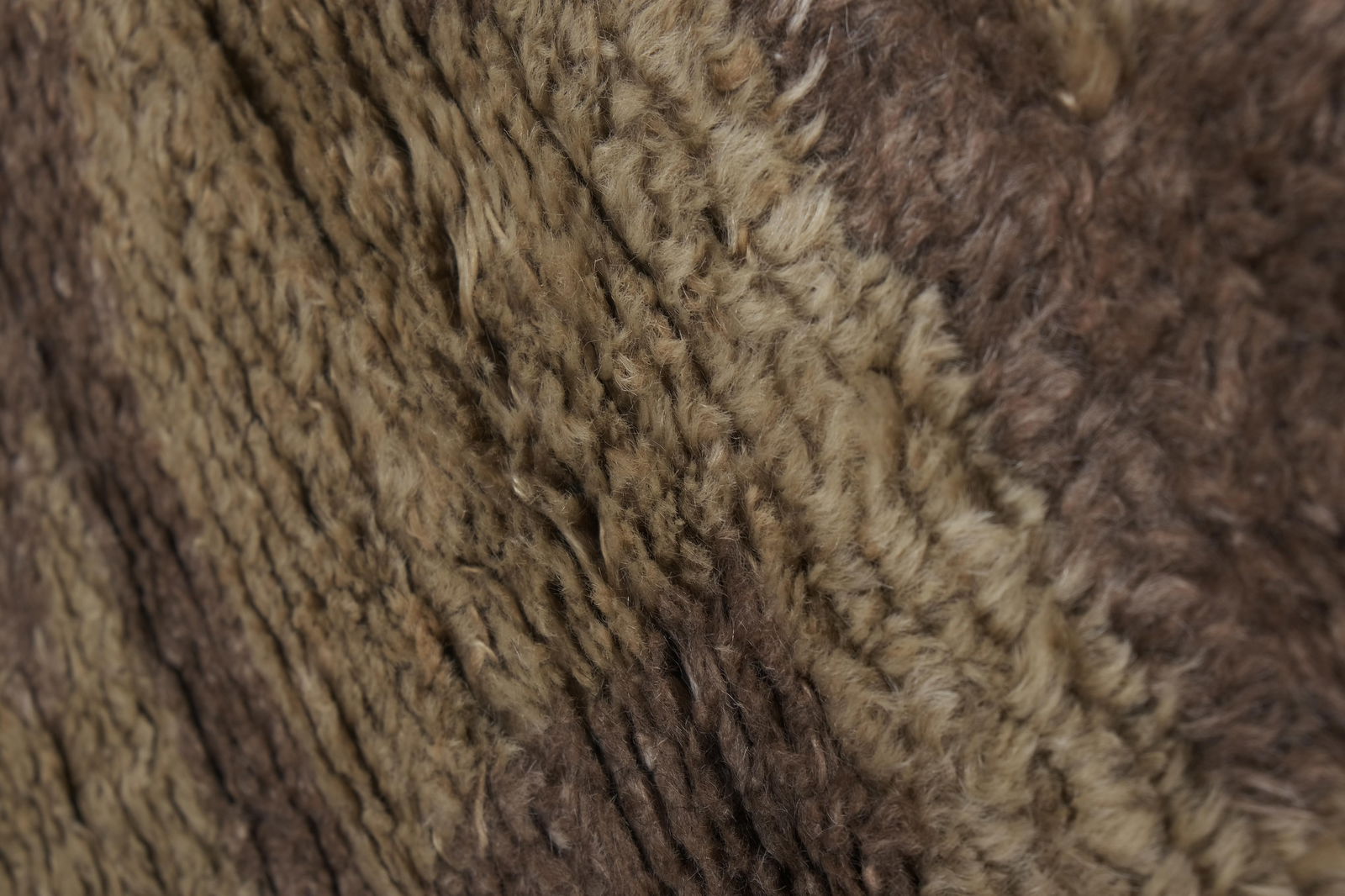 1970s Vintage Mohair Tulu Rug 2'11" X 5'10" - 8