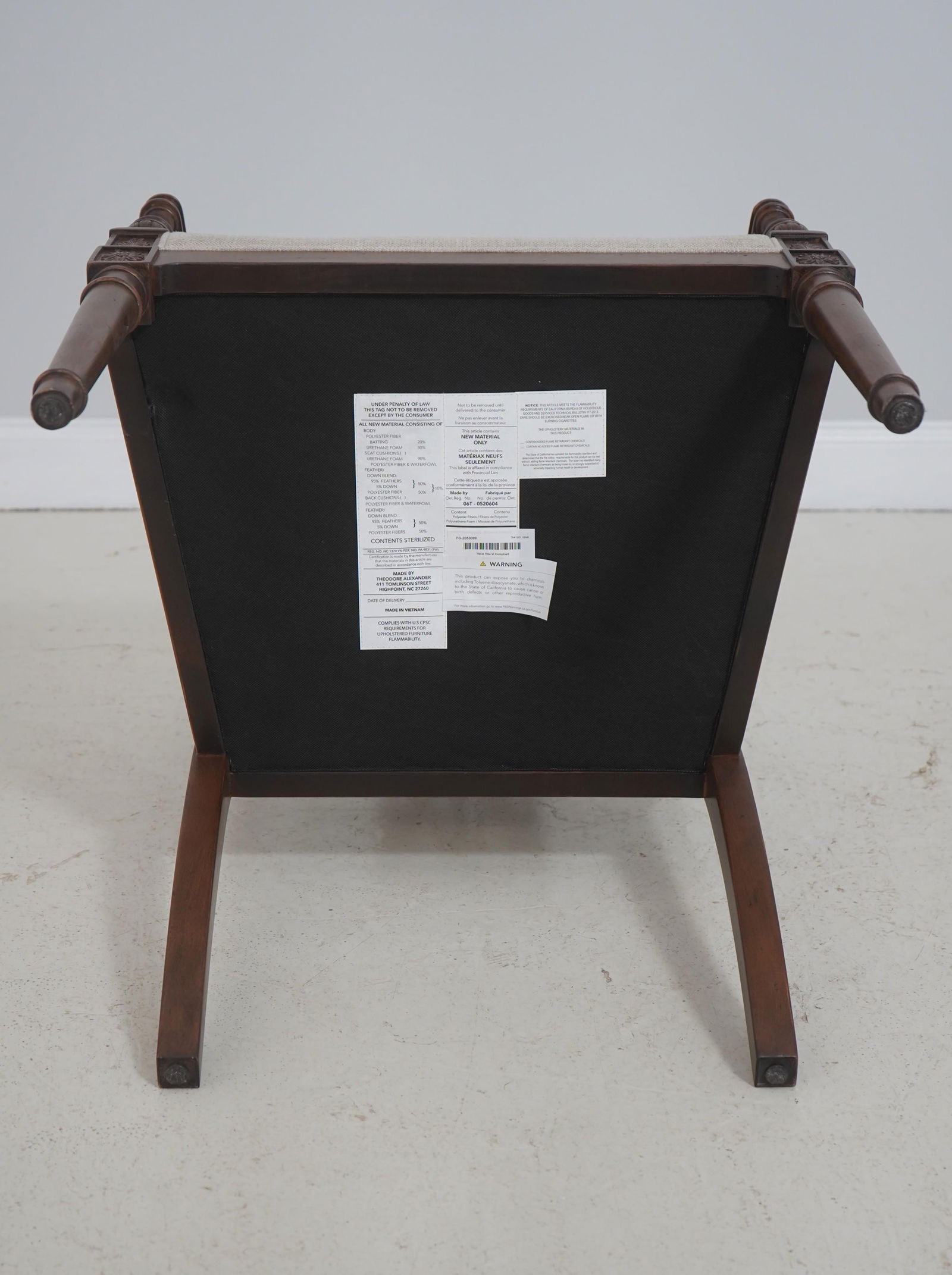 Set of 10 Theodore Alexander Dining Room Armchairs - 16