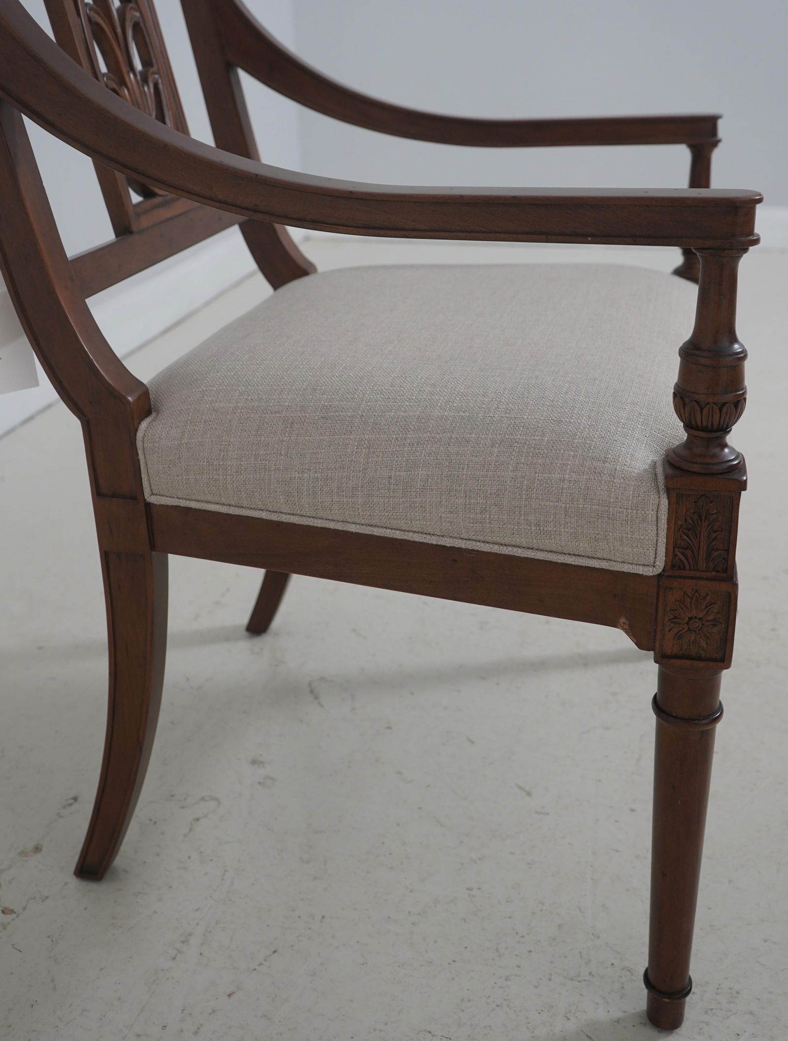 Set of 10 Theodore Alexander Dining Room Armchairs - 8