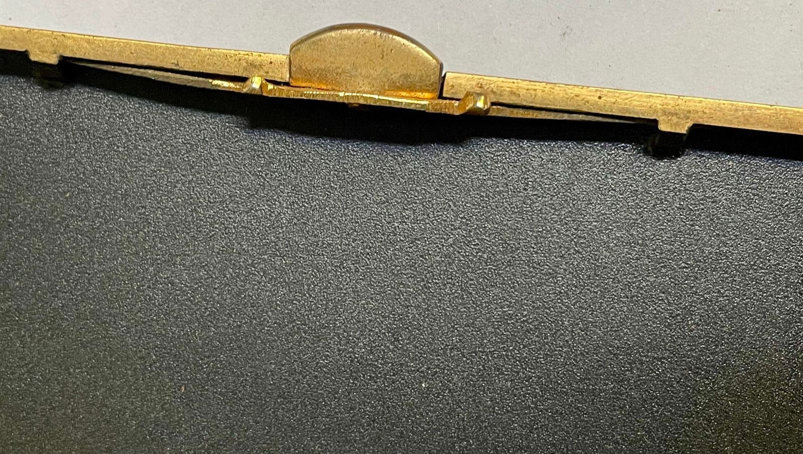 Mid 20th Century Japanese Kyoto Damascene Tiger Card Mixed Metal Case Amita Japan - 7