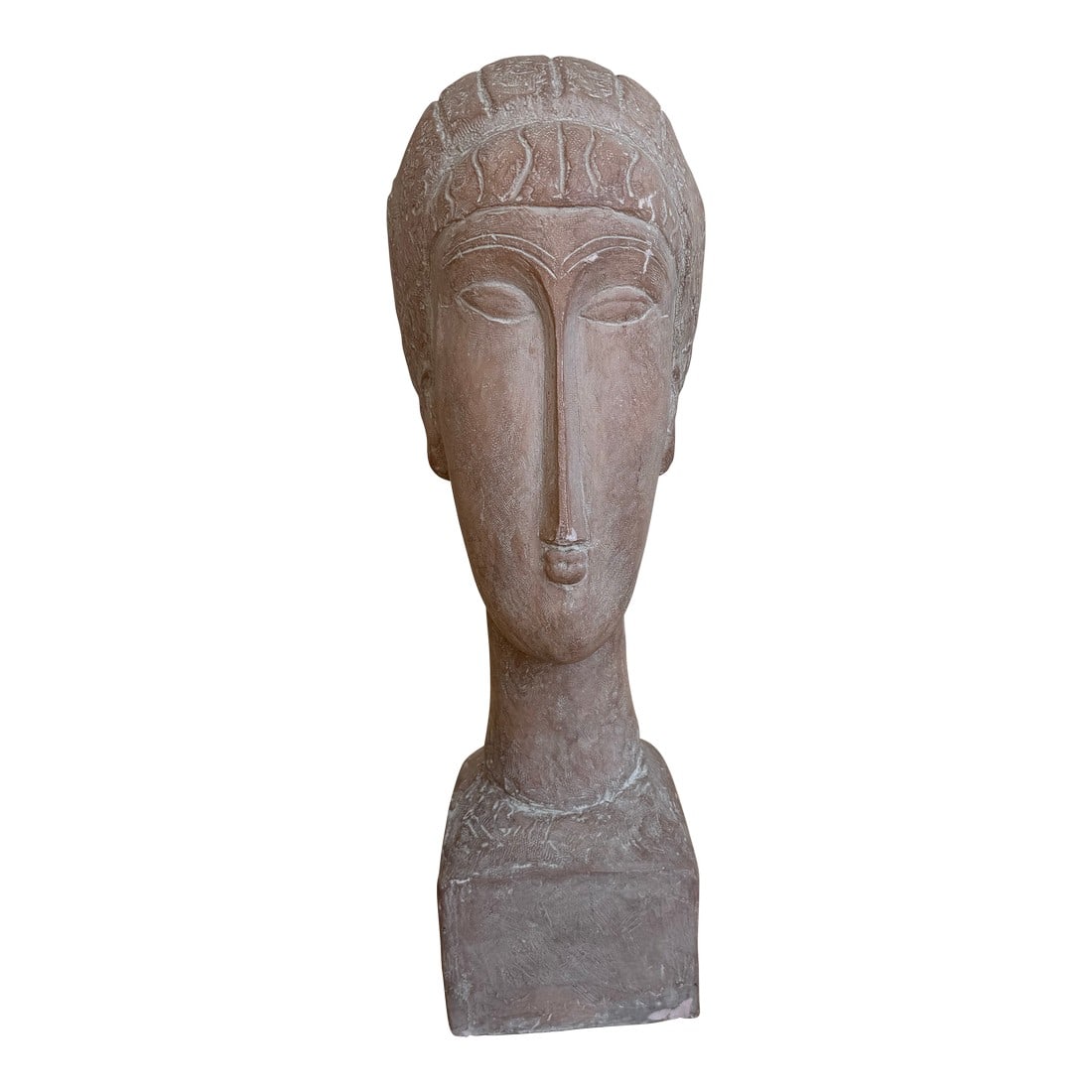 Modigliani's TÃªte De Femme by Austin Productions 1961 Sculptural Bust (1 of 10)