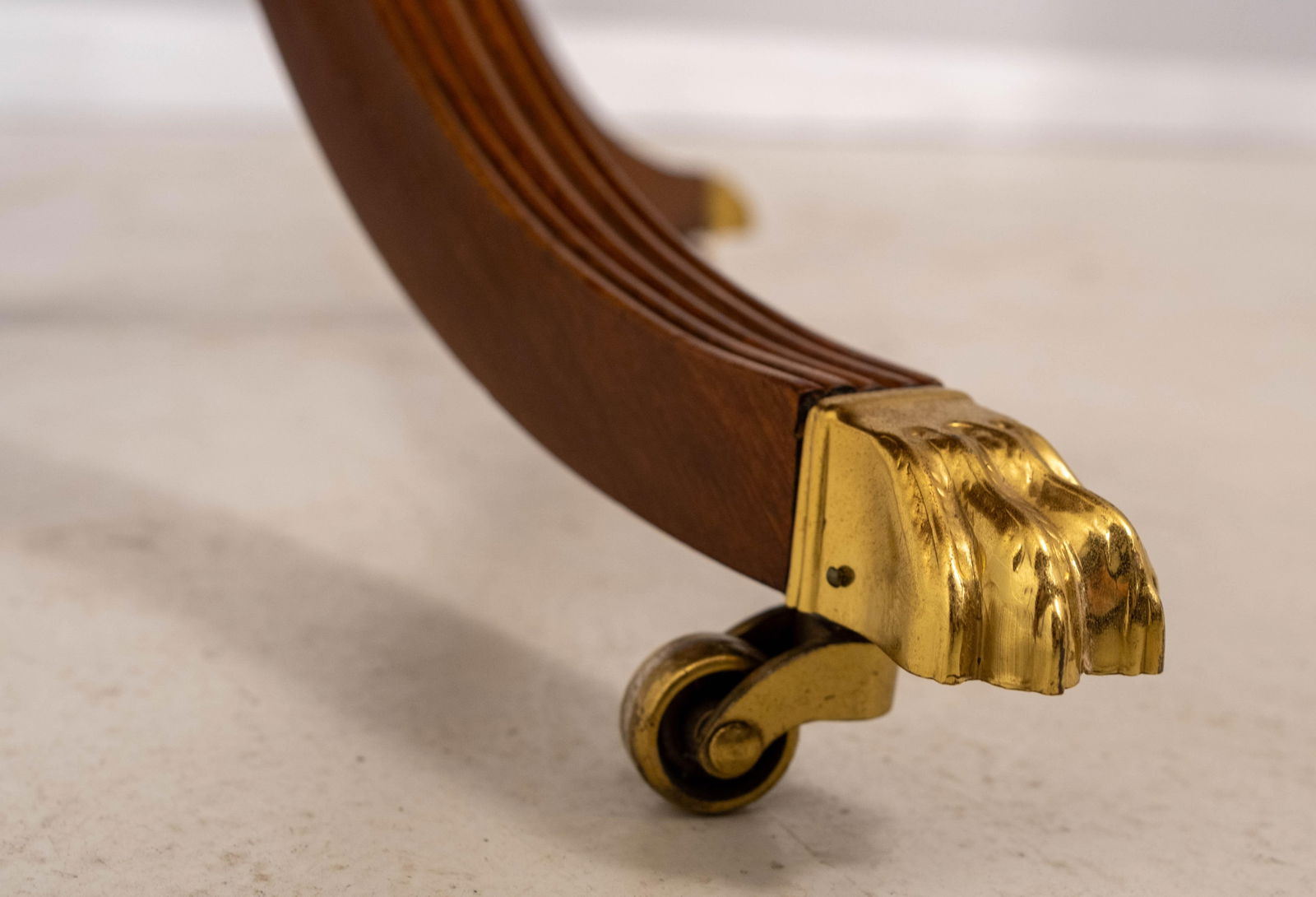 Council Mahogany One-Drawer Round Drum End Table - 11