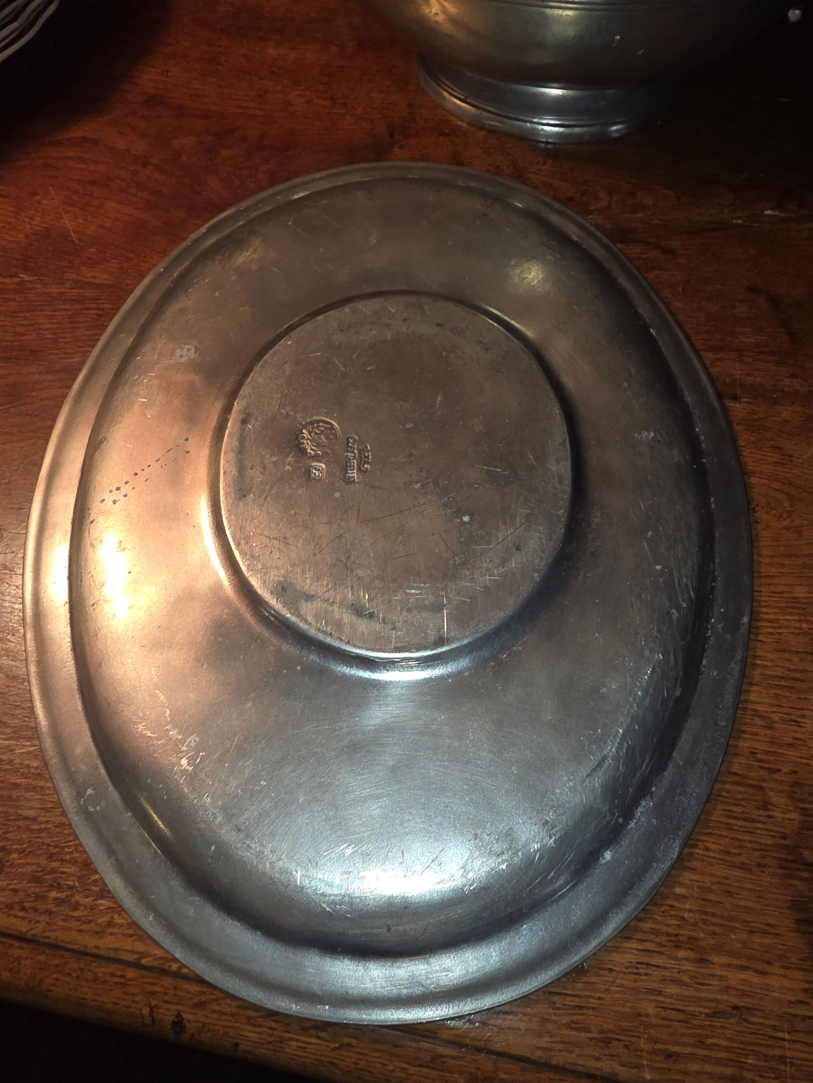 Italian Cosi Tabellini Pewter Tureen Set - 9