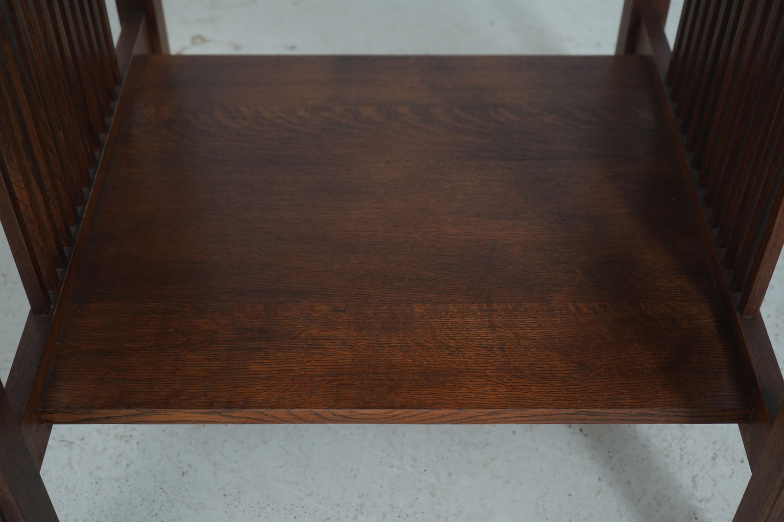 Stickley Mission Oak Two-Tier Square Lamp Table - 10