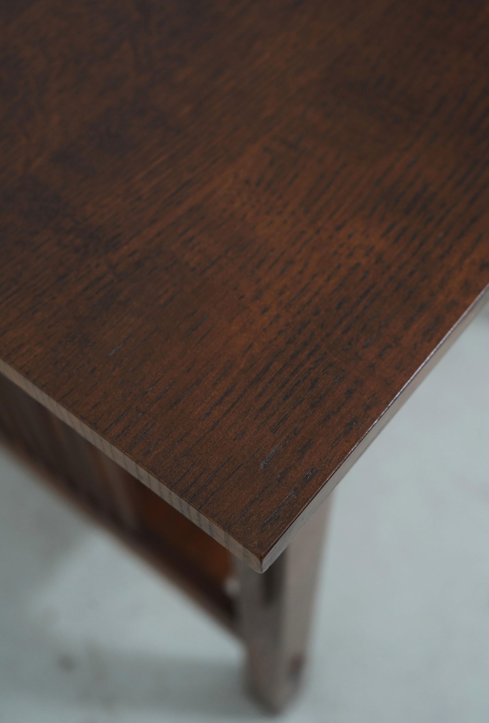 Stickley Mission Oak Two-Tier Square Lamp Table - 4