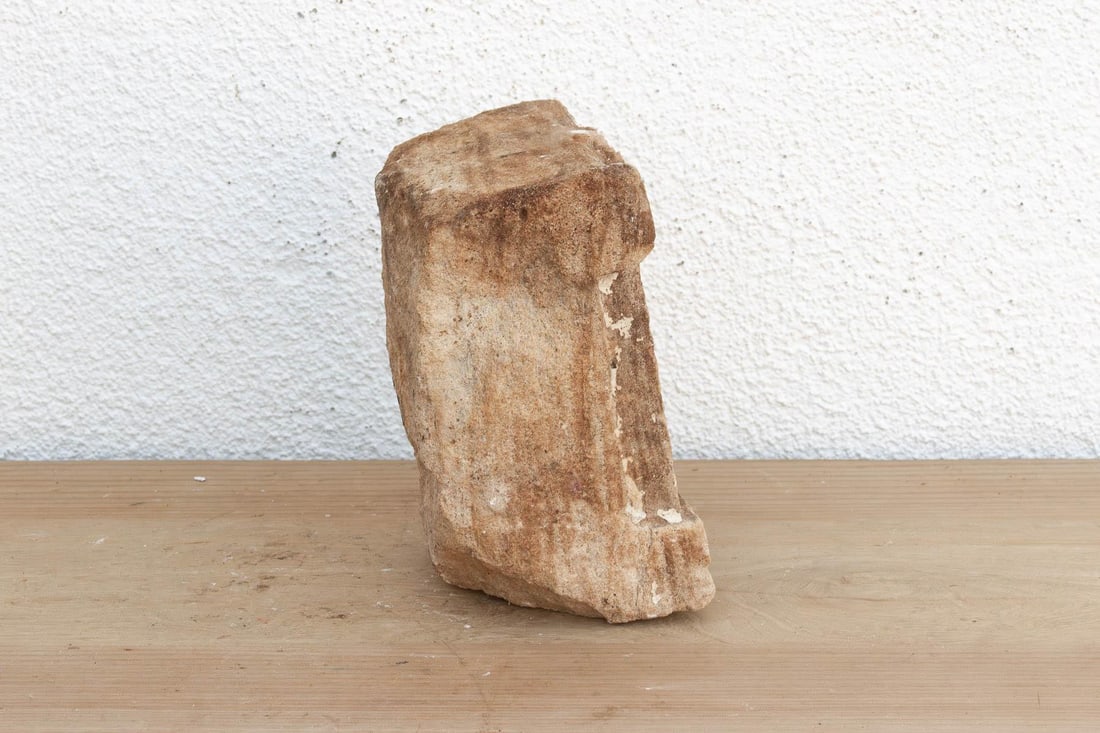 Antique Ziggurat Arch Indian Stone Niche - 3