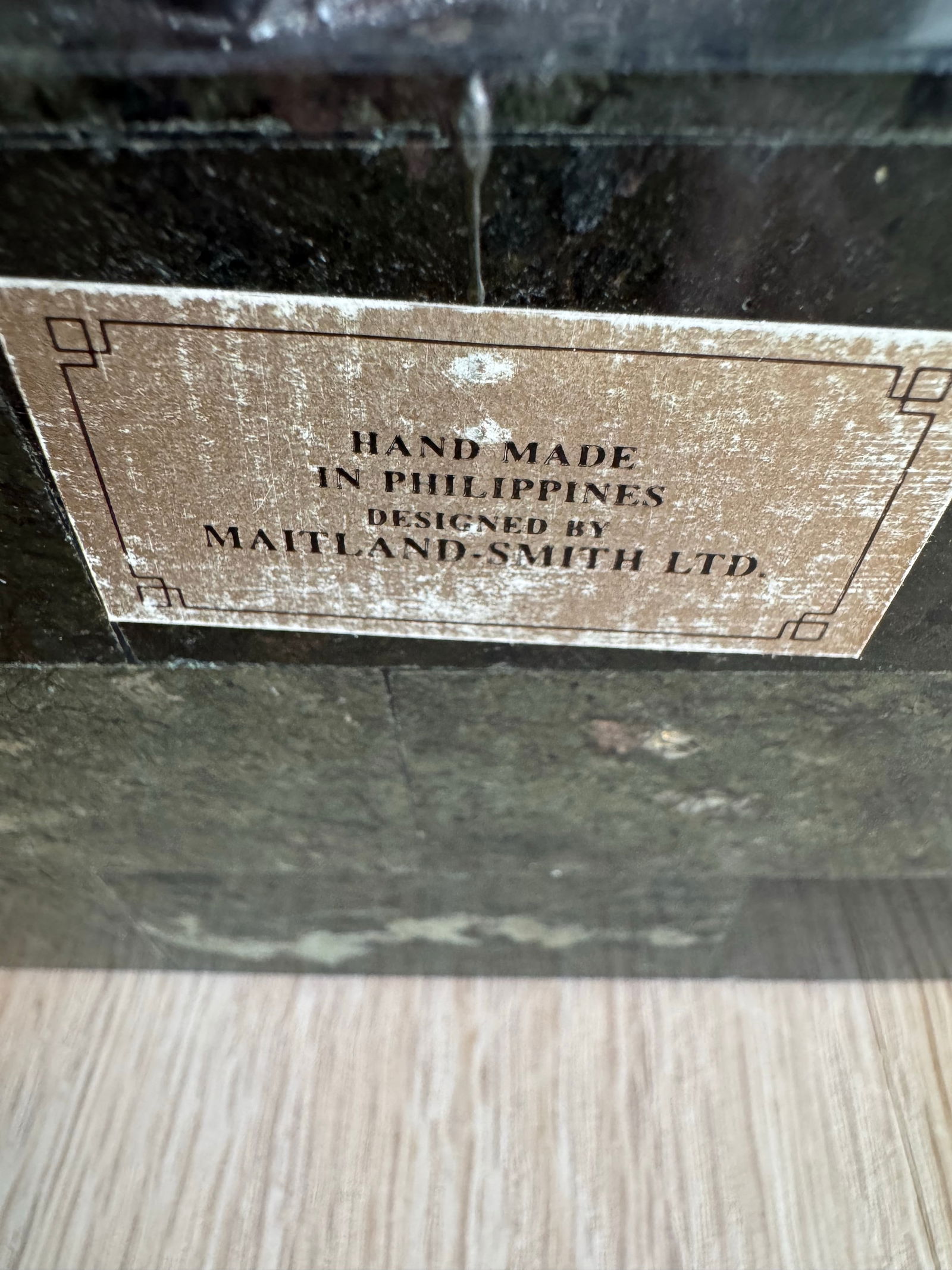 Vintage Maitland-Smith Horse Head Bookends on Tessellated Marble Bases - 2