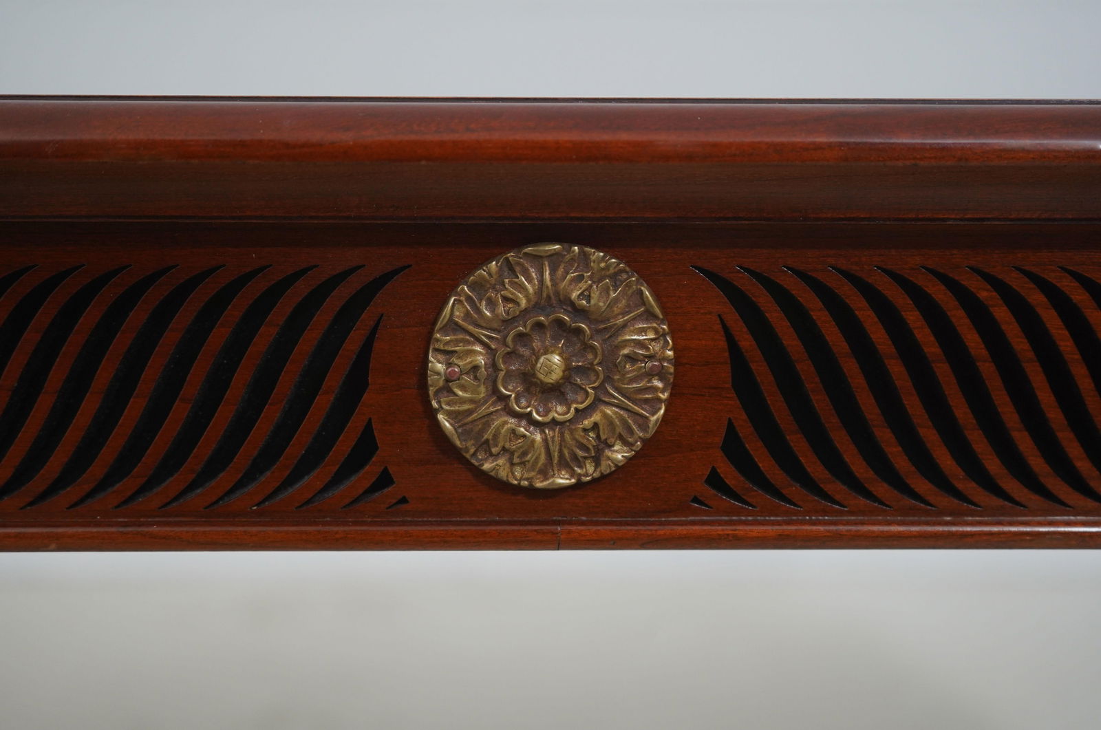 John Widdicomb Neoclassical Inlaid Mahogany Cocktail Coffee Table - 13