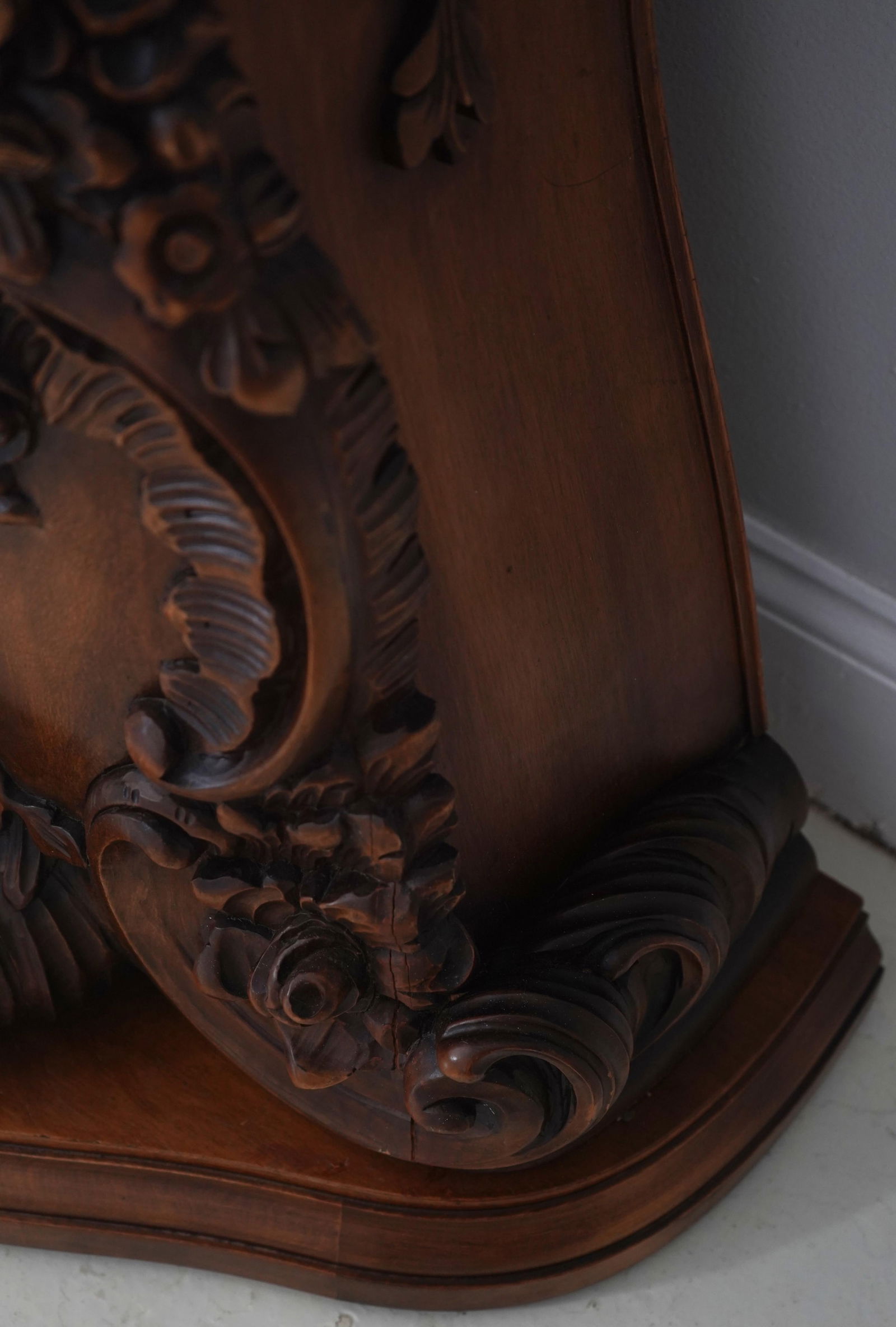 Franz Hermle Rococo Style Carved Grandfather Clock - 14