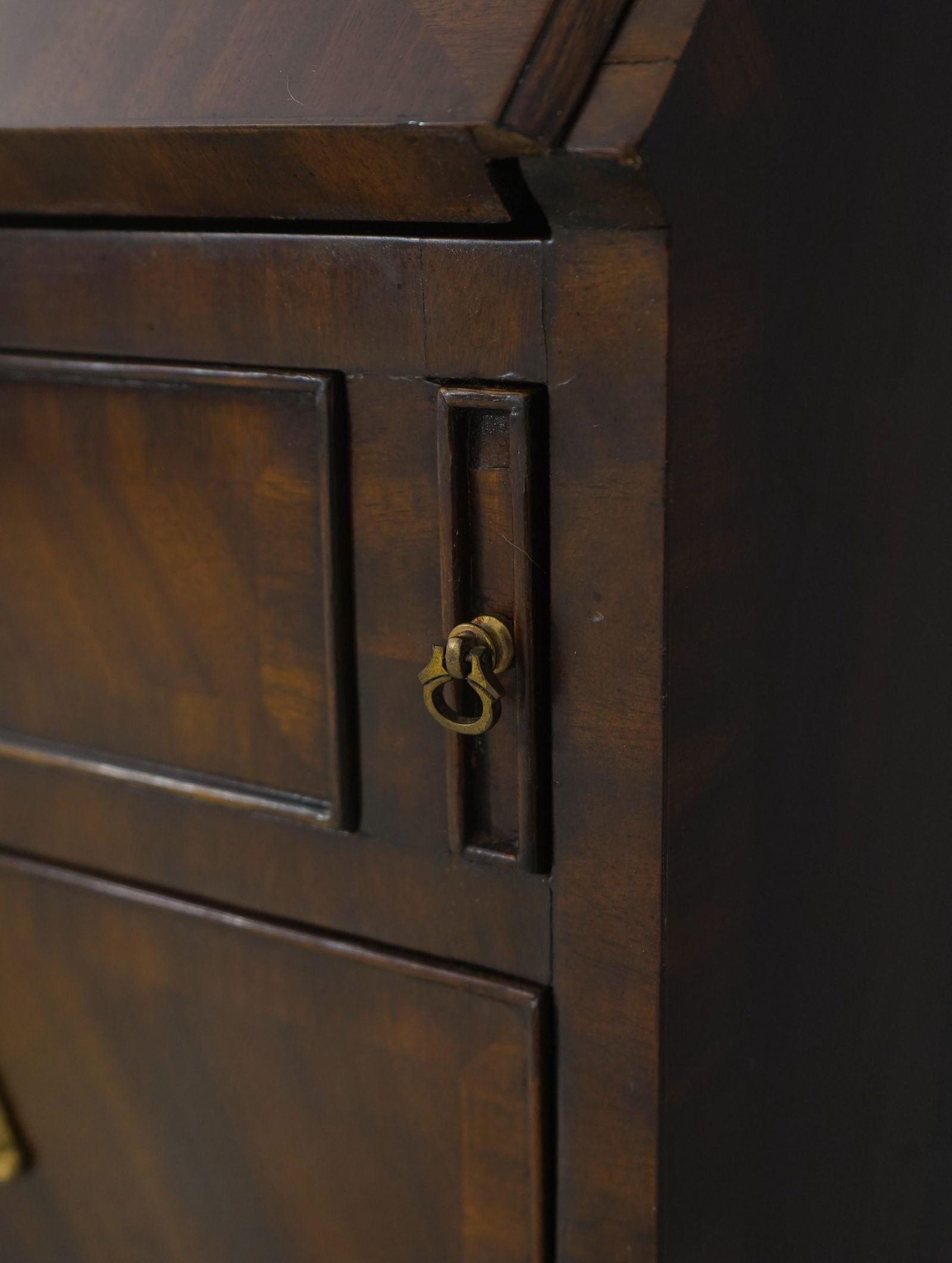 Maitland-Smith Mahogany Chippendale Style Secretary Desk - 10