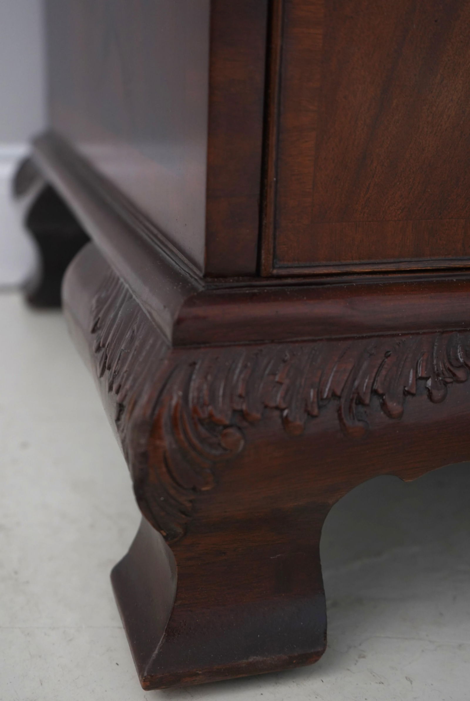 Maitland-Smith Mahogany Chippendale Style Secretary Desk - 11