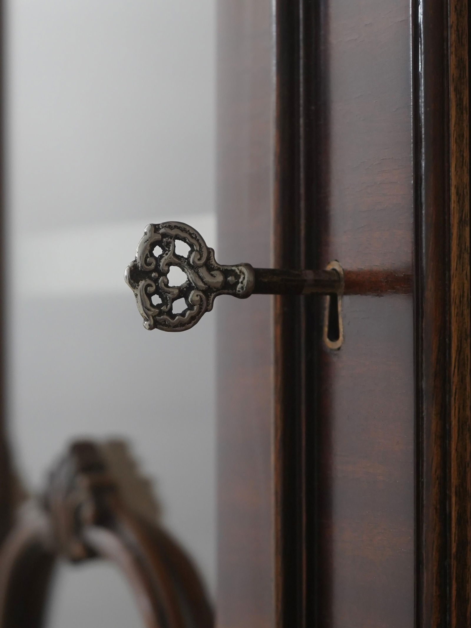 Maitland-Smith Mahogany Chippendale Style Secretary Desk - 8