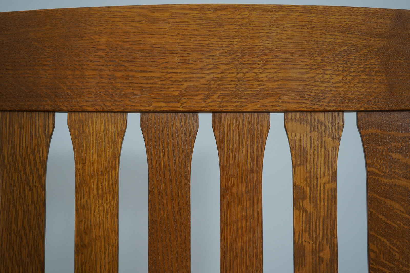 Pair of Stickley Mission Oak Cottage Armchairs - 5