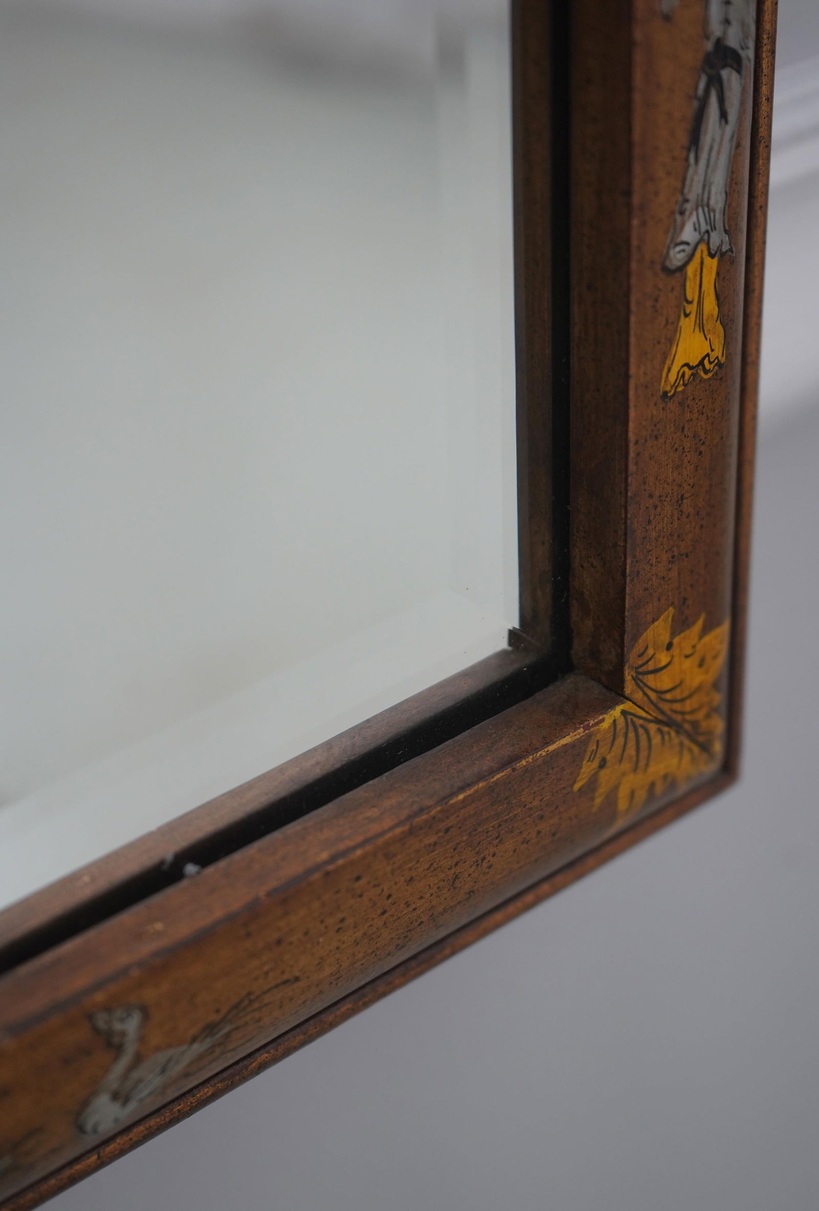 Friedman Brothers Gold Chinoiserie Wall Mirror - 3