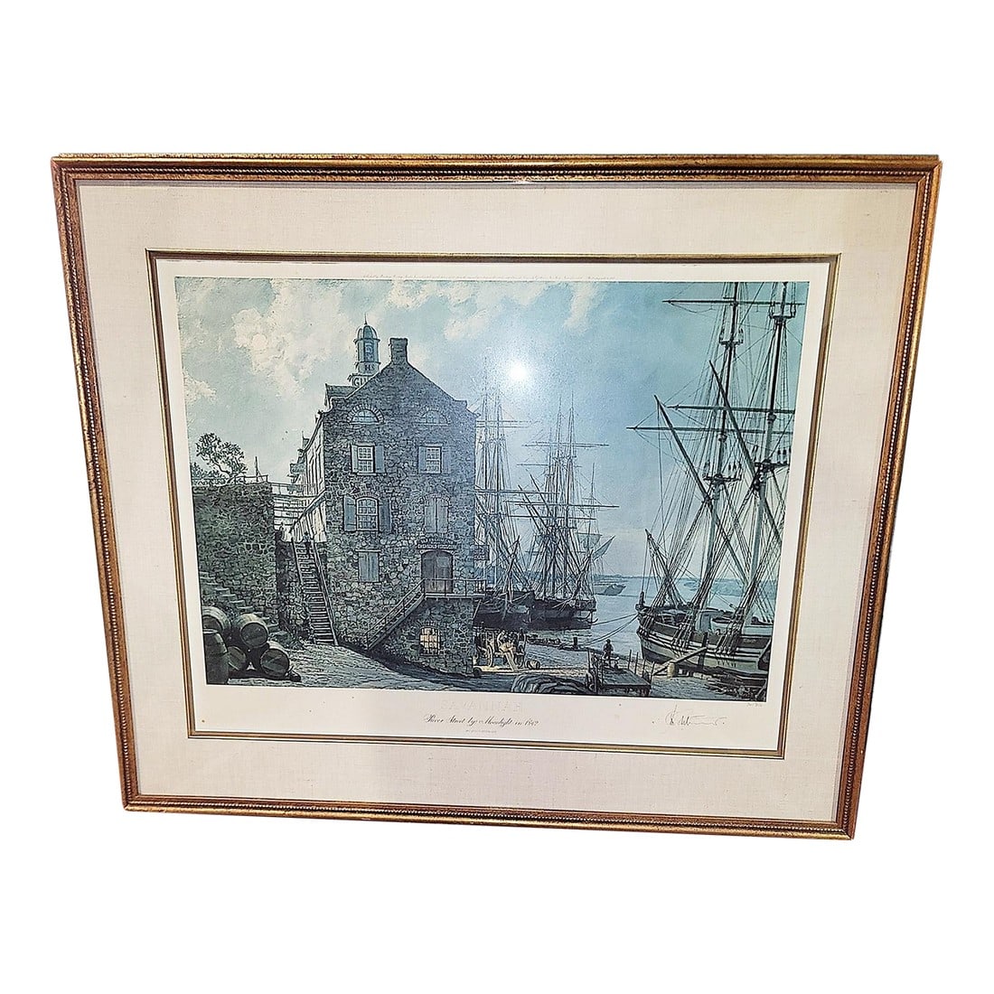 1990s John Stobart Signed Numbered Limited Edition Print, "Savannah", Framed (1 of 6)