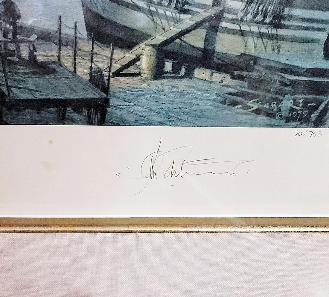 1990s John Stobart Signed Numbered Limited Edition Print, "Savannah", Framed - 6