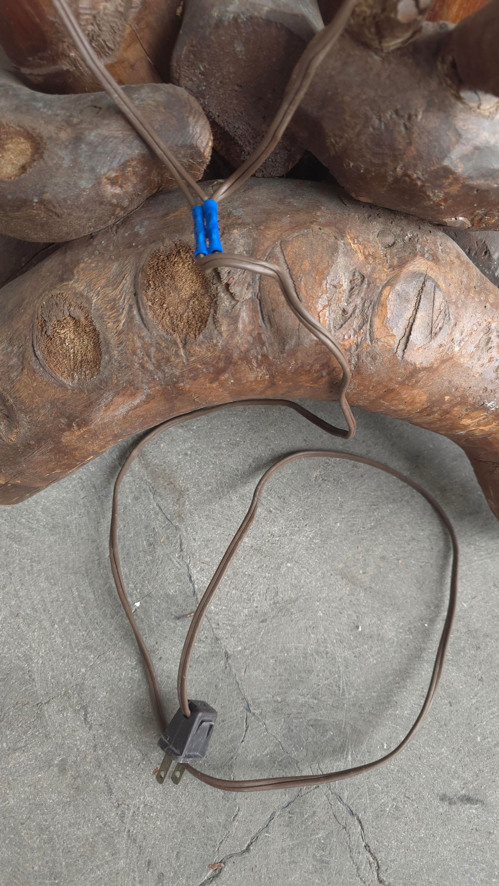 1950s Large Scale Bamboo Floor Lamp - 8