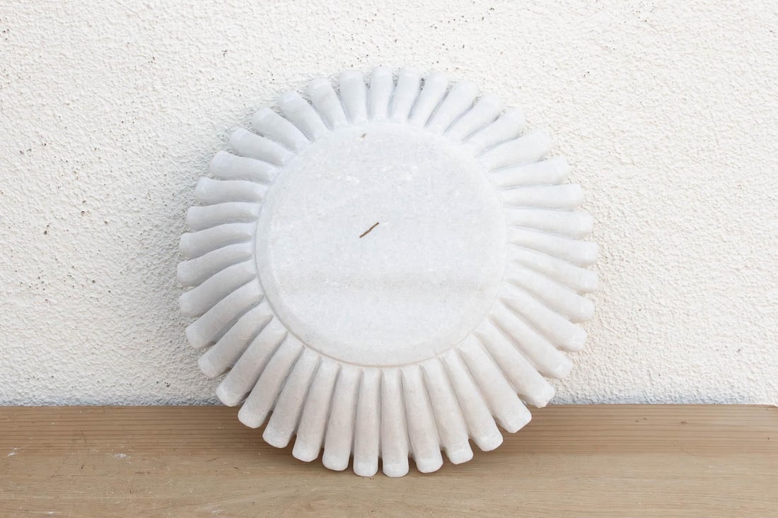 Grand Fluted Marble Catch-All - 4