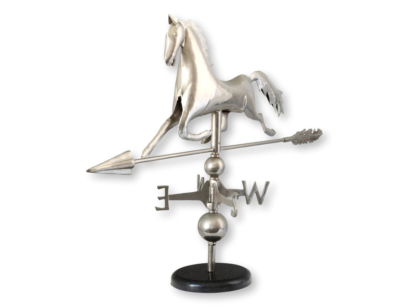 Horse Weathervane on Base - 3