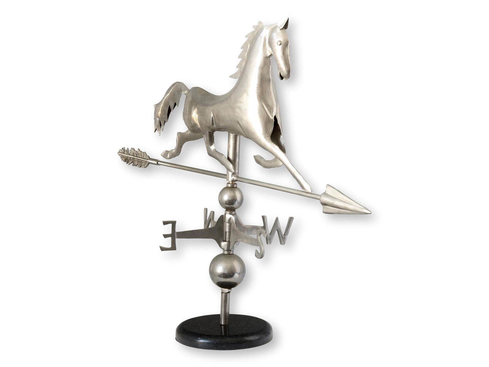 Horse Weathervane on Base - 4
