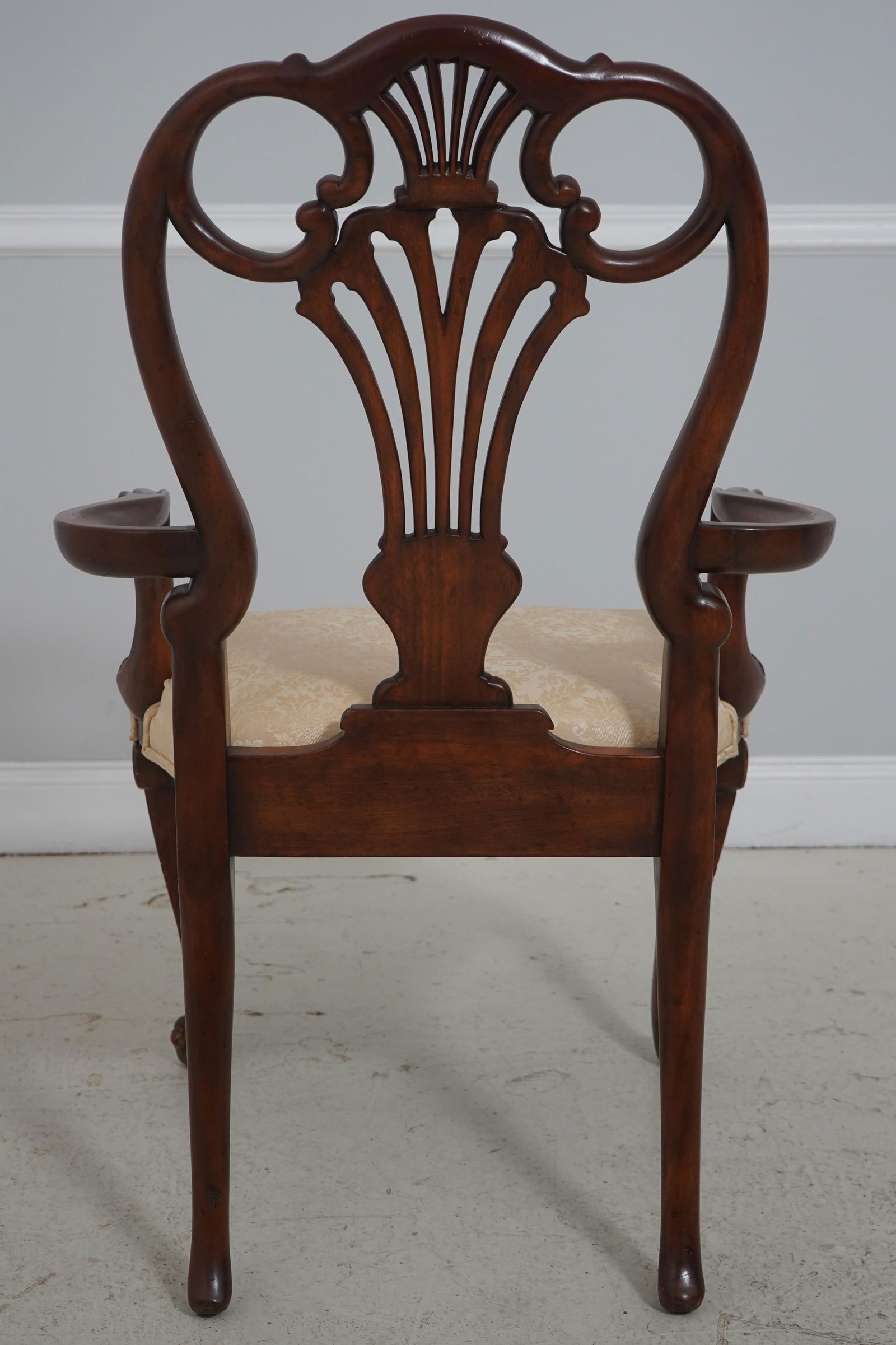 Set of 10 Theodore Alexander Mahogany Georgian Style Dining Chairs - 4