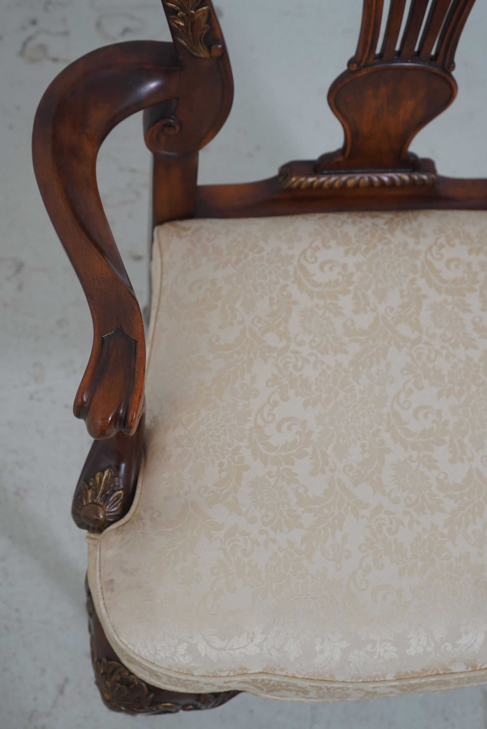 Set of 10 Theodore Alexander Mahogany Georgian Style Dining Chairs - 5