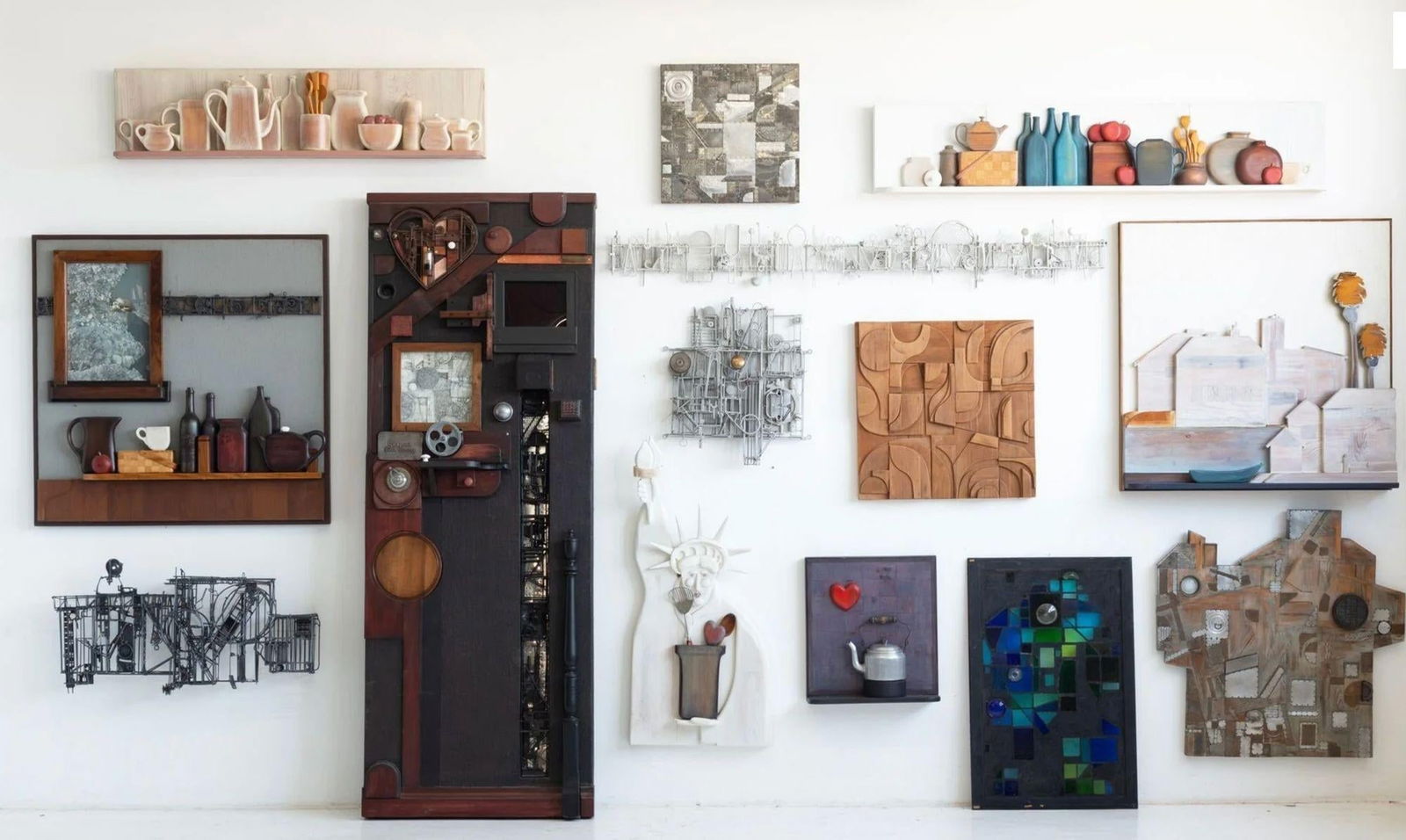 Max Neufeldt Still Life Shelf Assembledge 1995c. - 8