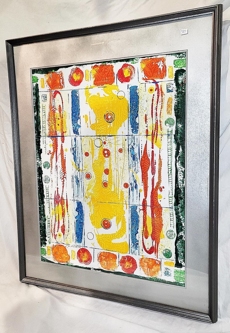 Original Abstract Painting, Dan Bennett - 2
