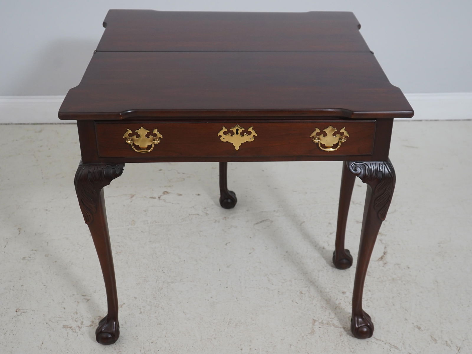 Statton Cherry Private Collection Flip Top Table - 10