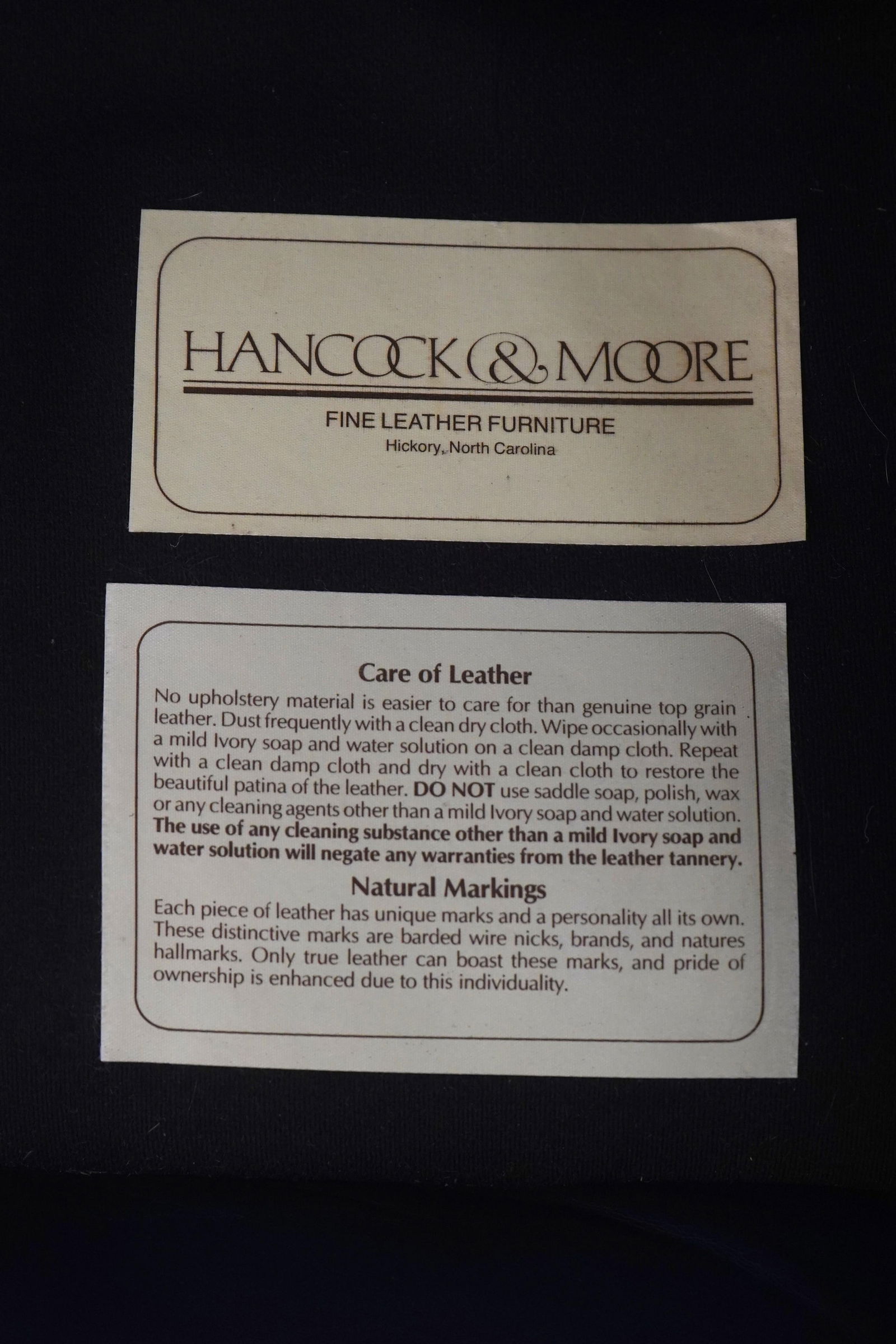 Hancock and Moore Chippendale Style Leather Wingback Chair - 18