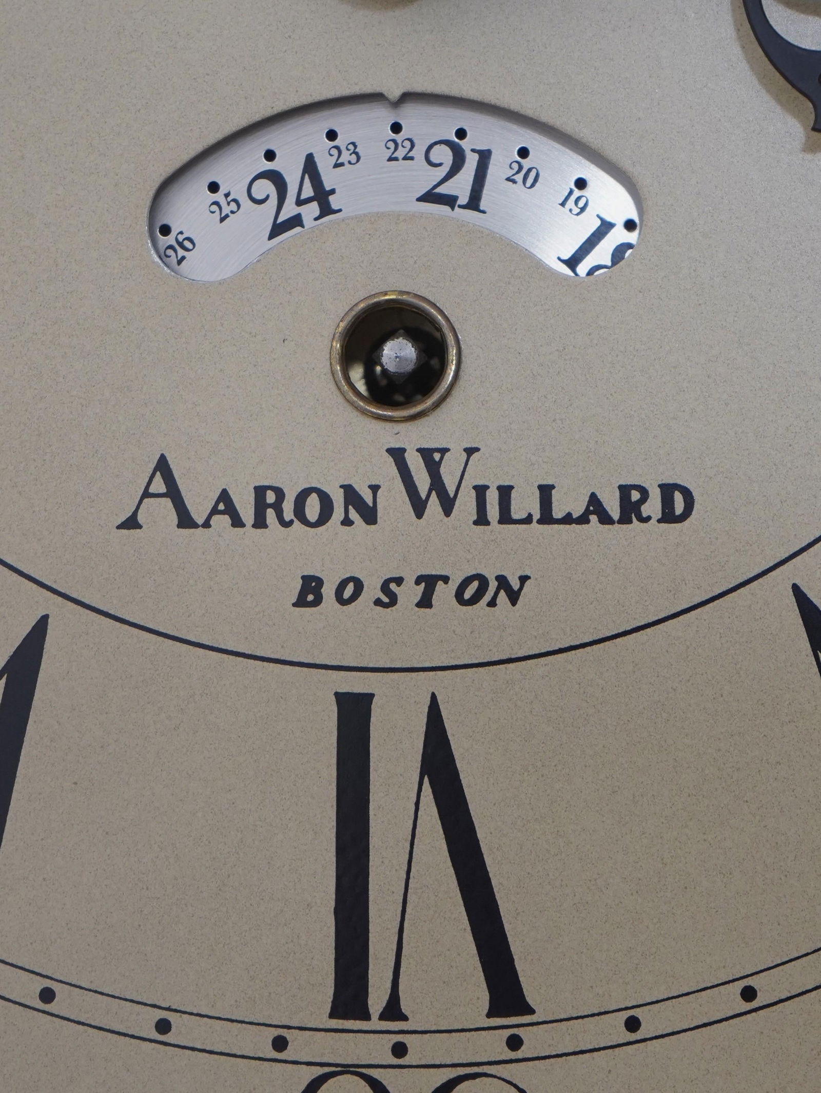 Seth Thomas Willard Mahogany Tall Case Grandfather Clock - 15