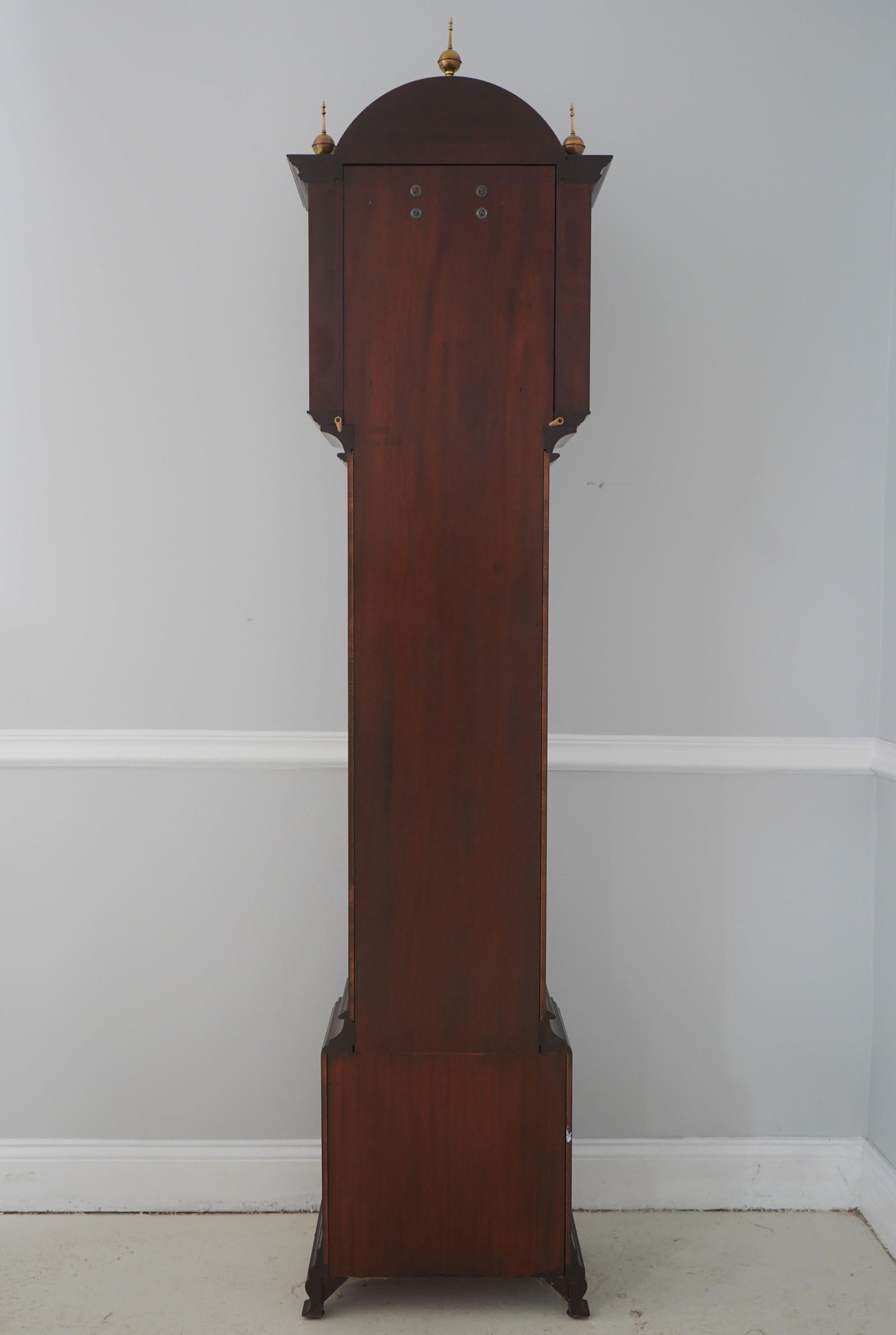 Seth Thomas Willard Mahogany Tall Case Grandfather Clock - 16