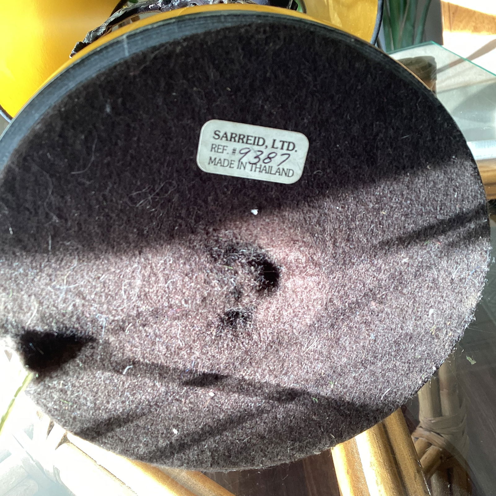 Late 20th Century Sarreid Ltd. Cherub Bronze Table Lamp With Parchment Shade - 8