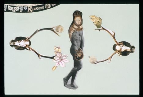 Very Large Intricate Collage Titled Diving Deep - 2