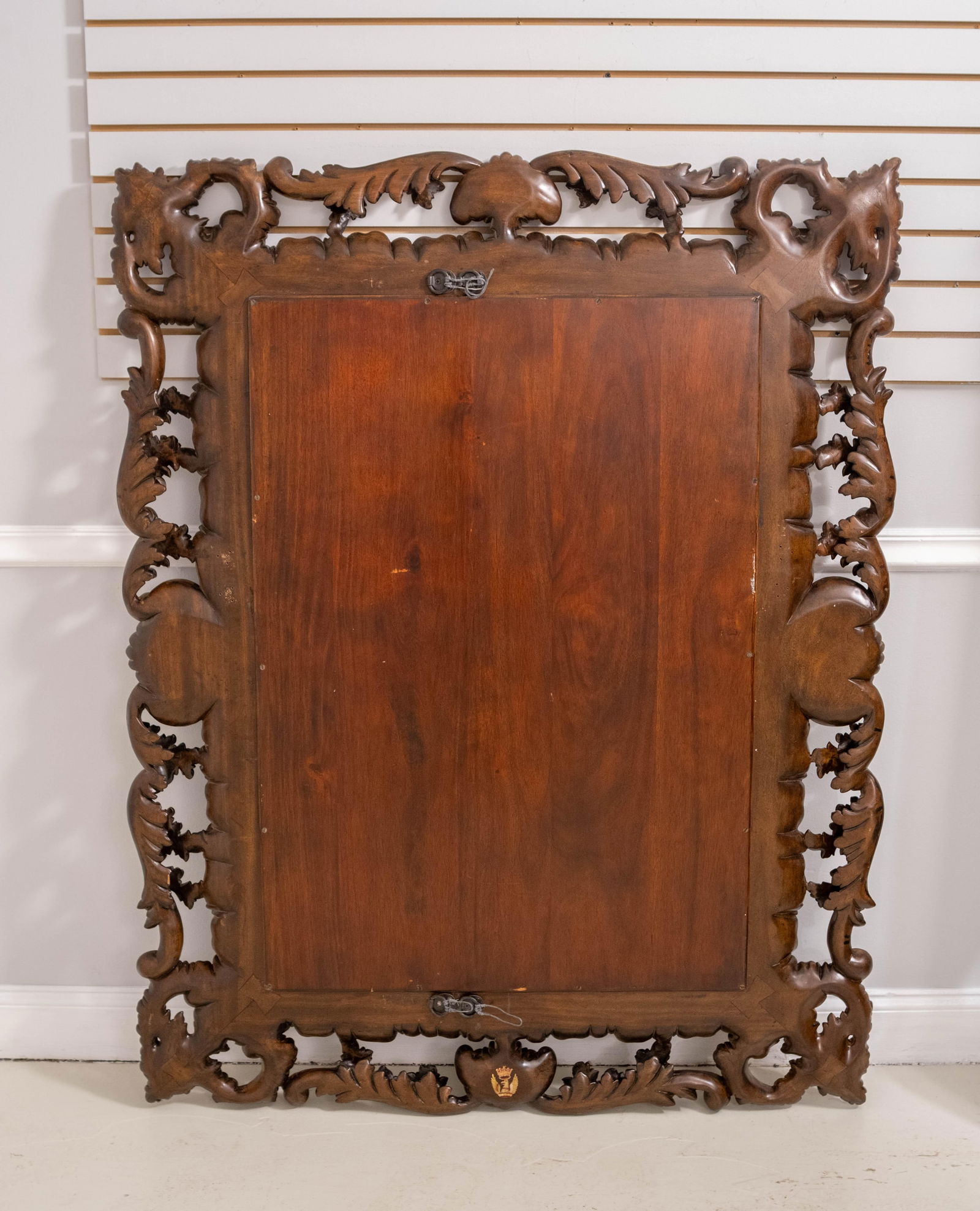 Theodore Alexander 19th C. Style Gilt Carved Wood Hanging Mirror - 10