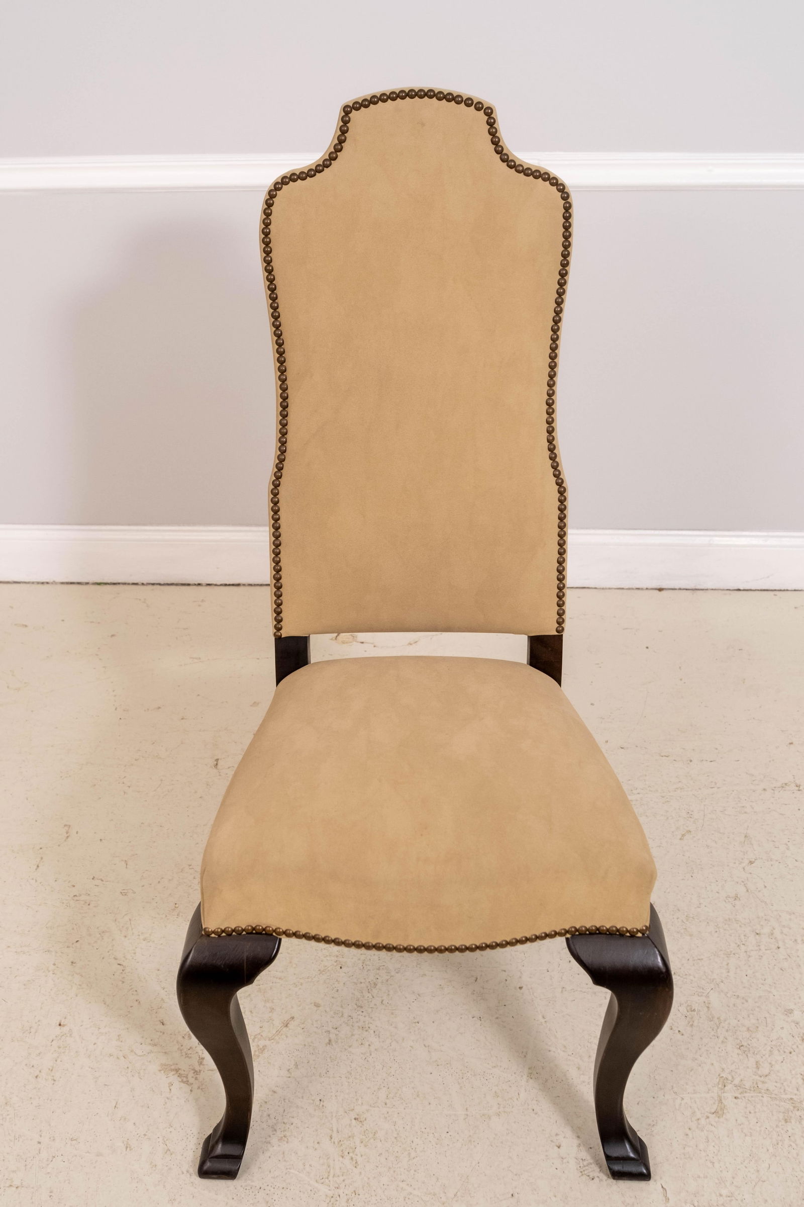 Set of 8 Century Chippendale Style Tall Back Dining Chairs - 3