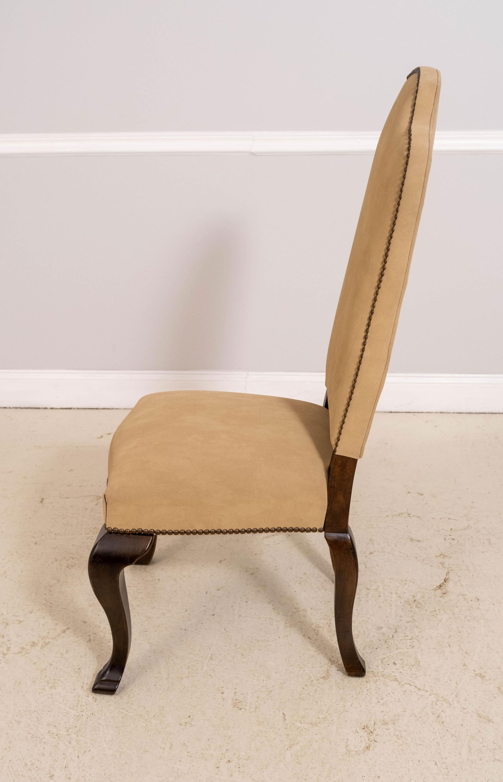 Set of 8 Century Chippendale Style Tall Back Dining Chairs - 4