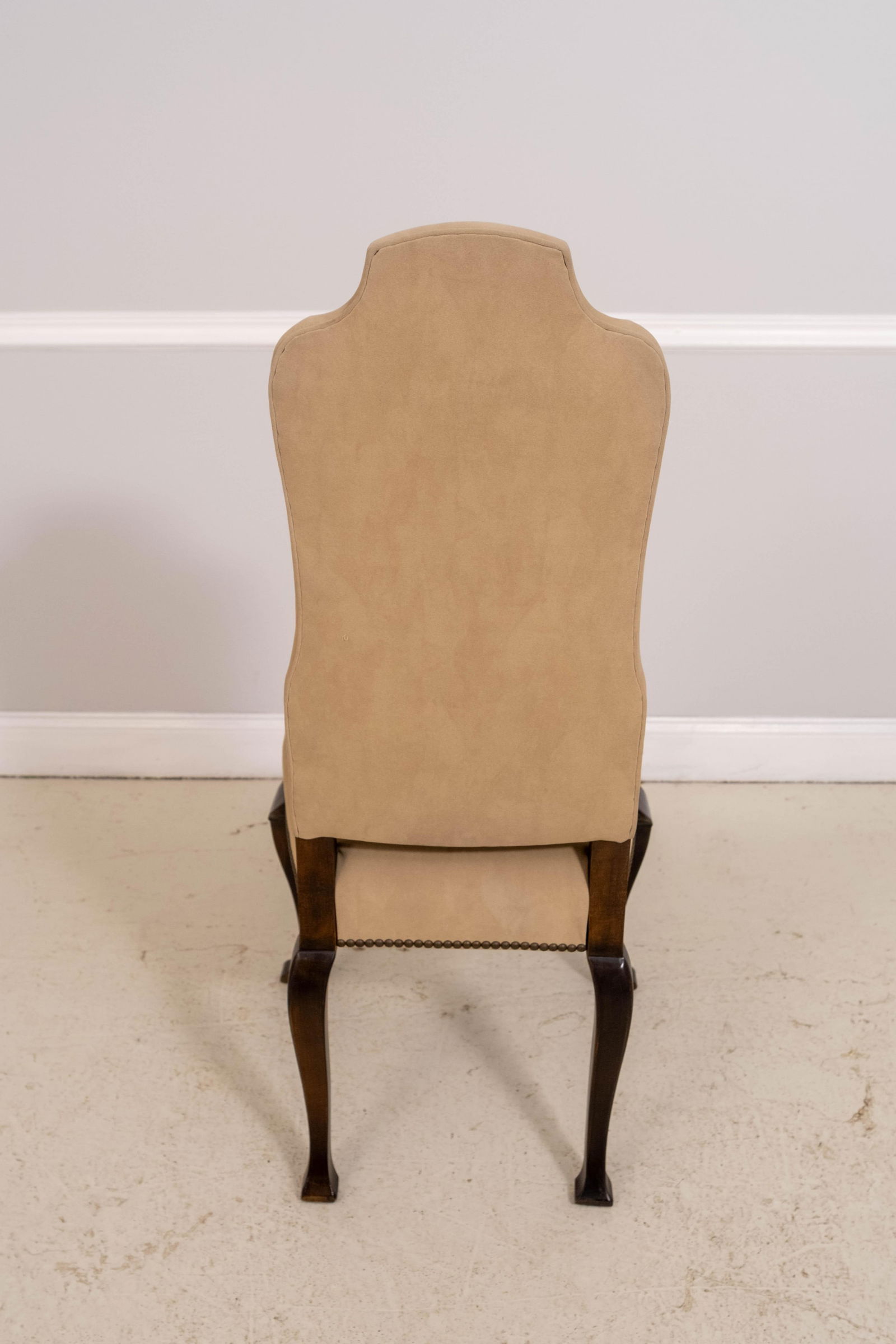 Set of 8 Century Chippendale Style Tall Back Dining Chairs - 5