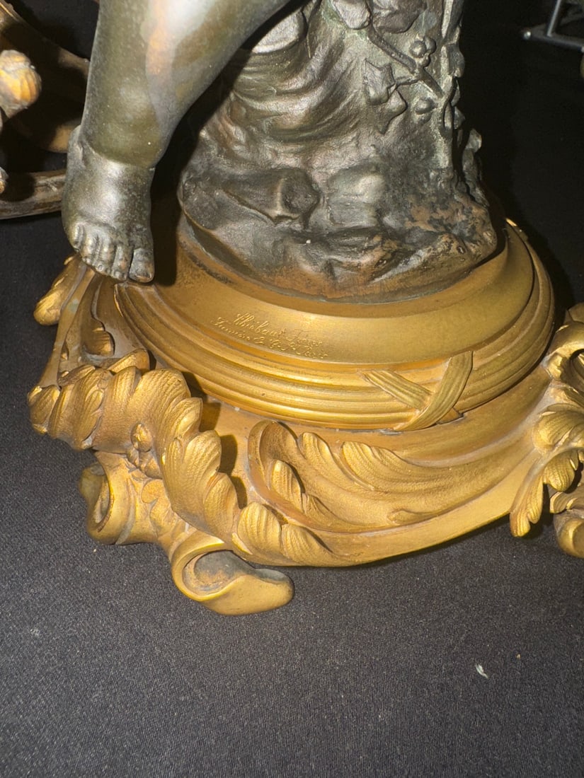 Circa 1880 Rozet Louis XV Gilt Bronze Candelabras, Pair - 12