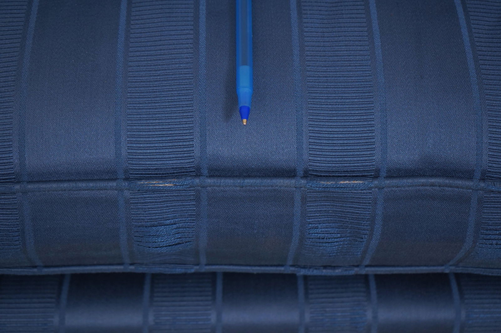 Southwood Blue Upholstered French Foot Mahogany Wing Chair - 15