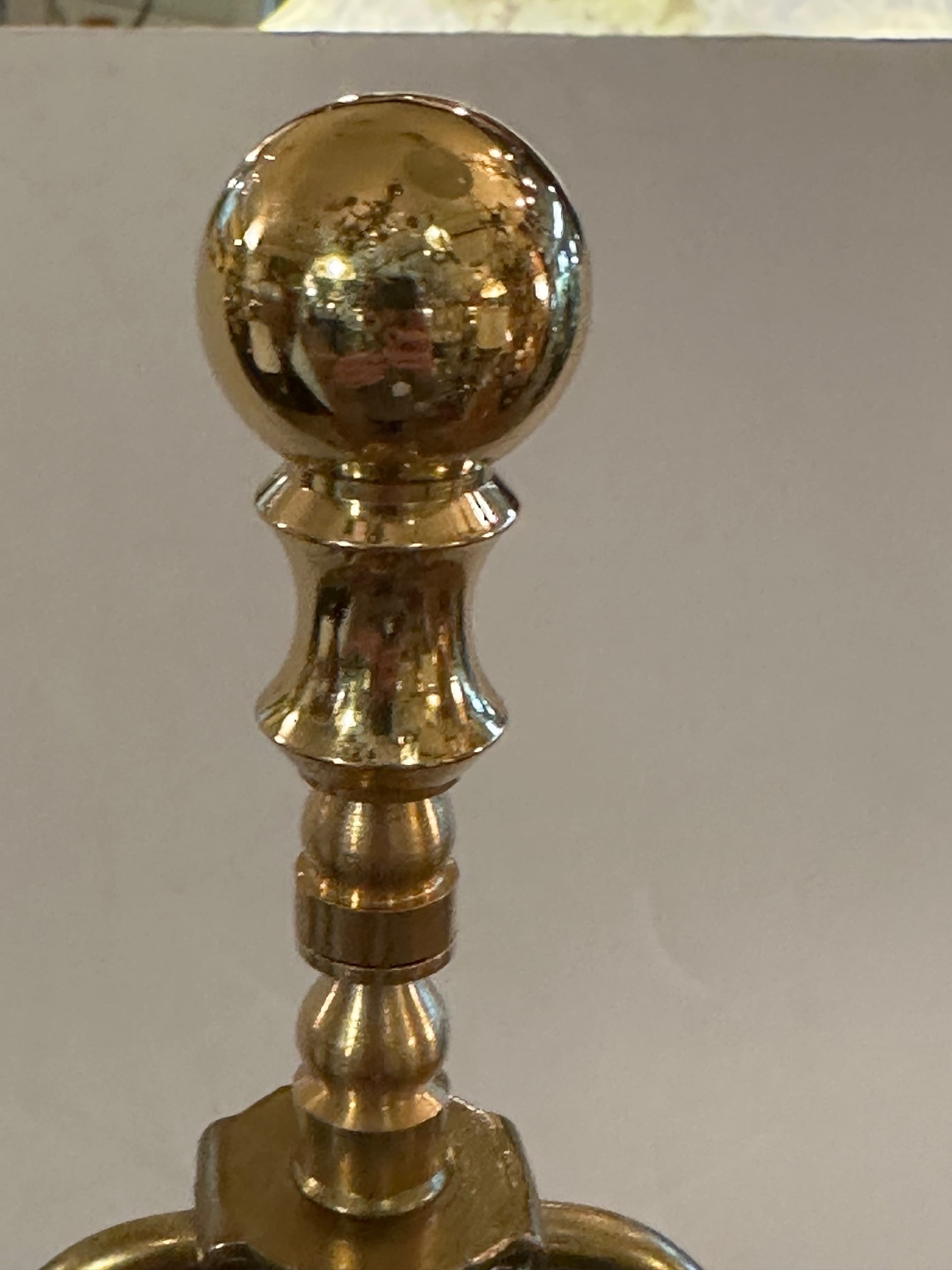 Waterford Crystal Floor Lamp With Brass Details - 8