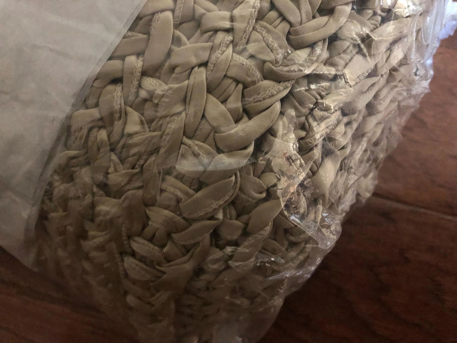 Ann Gish Silk Knitted Throw Blanket - 4