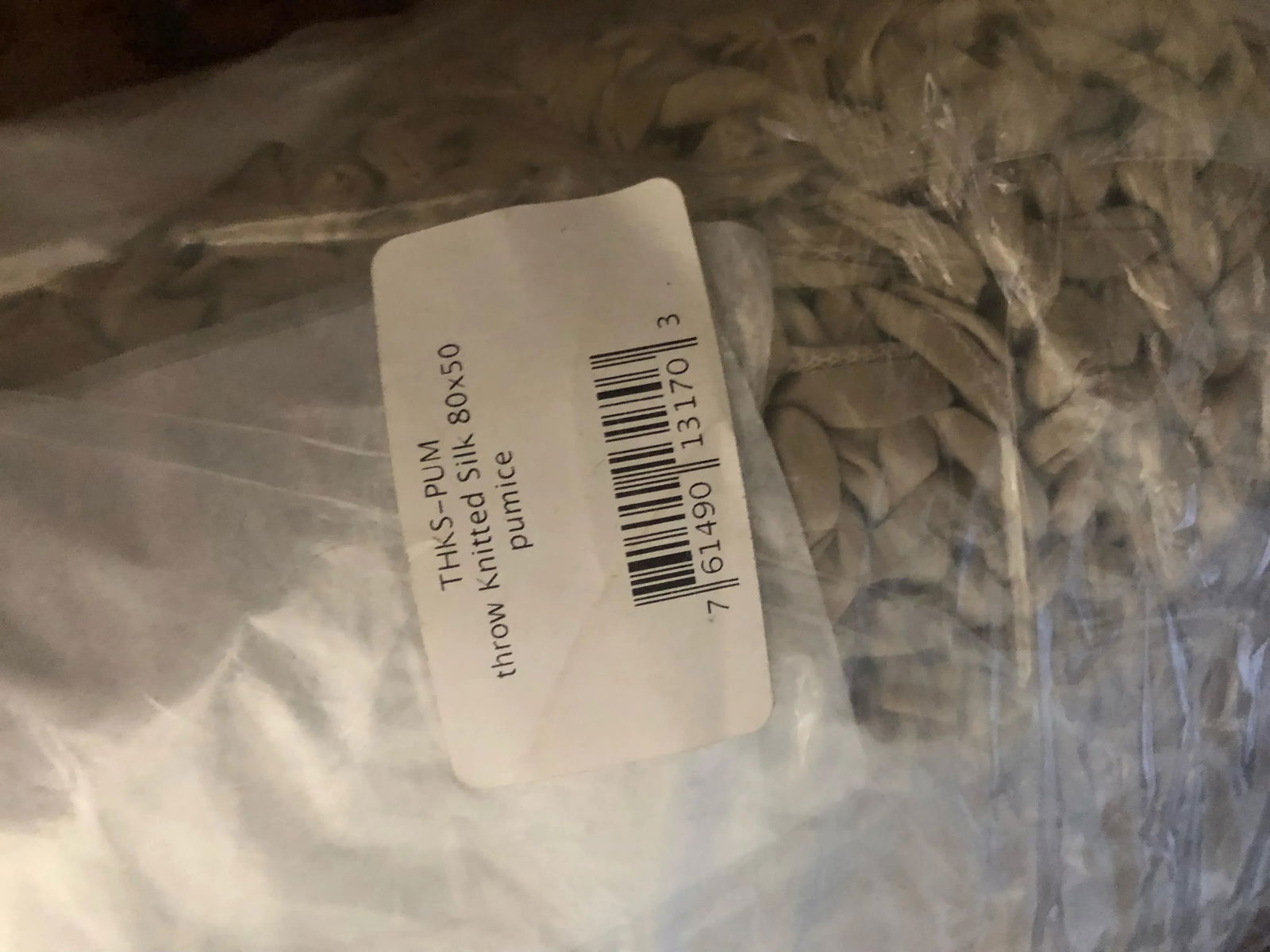 Ann Gish Silk Knitted Throw Blanket - 5