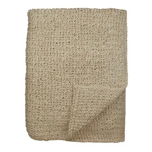 Ann Gish Silk Knitted Throw Blanket - 6