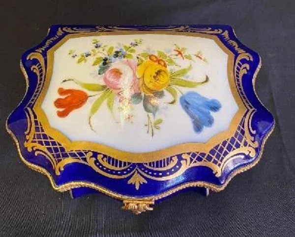 Sevres Porcelain Box - 3