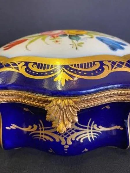 Sevres Porcelain Box - 4
