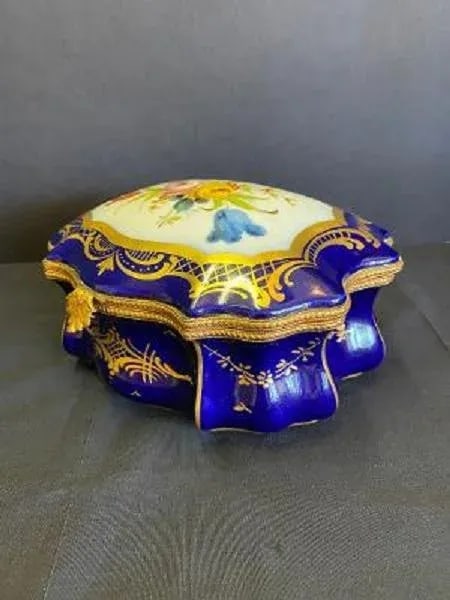 Sevres Porcelain Box - 5