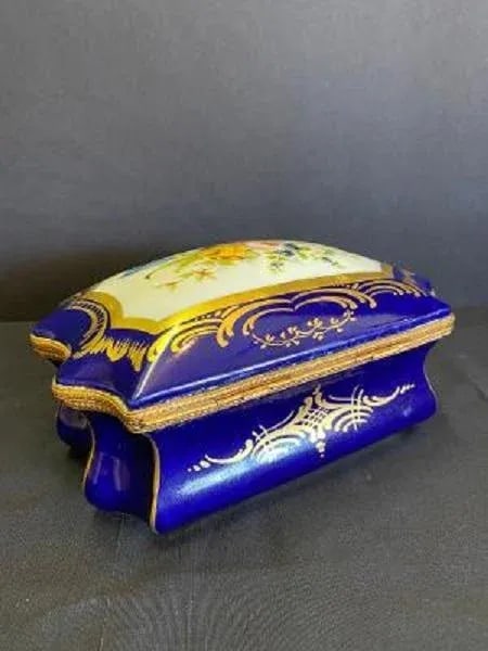 Sevres Porcelain Box - 7