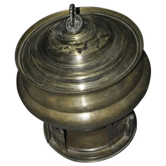 Vintage Brass Chafing Dish - 3